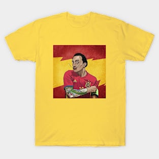 Football Art - Salvador Dali - Absurdist GOAT T-Shirt